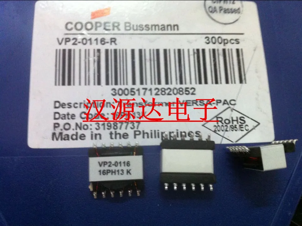 5pcs/lot VP2-0116-R 5.7UH 500V 1:16 chips Electronic new
5pcs/lot VP2-0116-R 5.7UH 500V 1:16 chips Electronic new