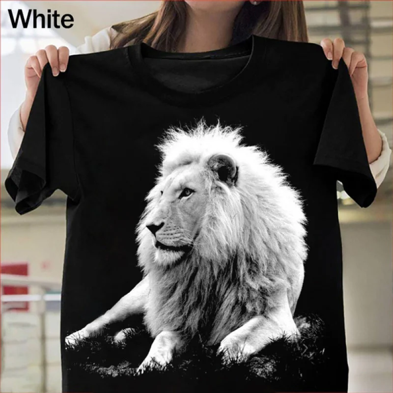 Lion 3D Printed T Shirts Men Fashion Animal T Shirts Lion Head Punk Personality Hip-hop Short-sleeved T-shirt
Lion 3D Printed T Shirts Men Fashion Animal T Shirts Lion Head Punk Personality Hip-hop Short-sleeved T-shirt