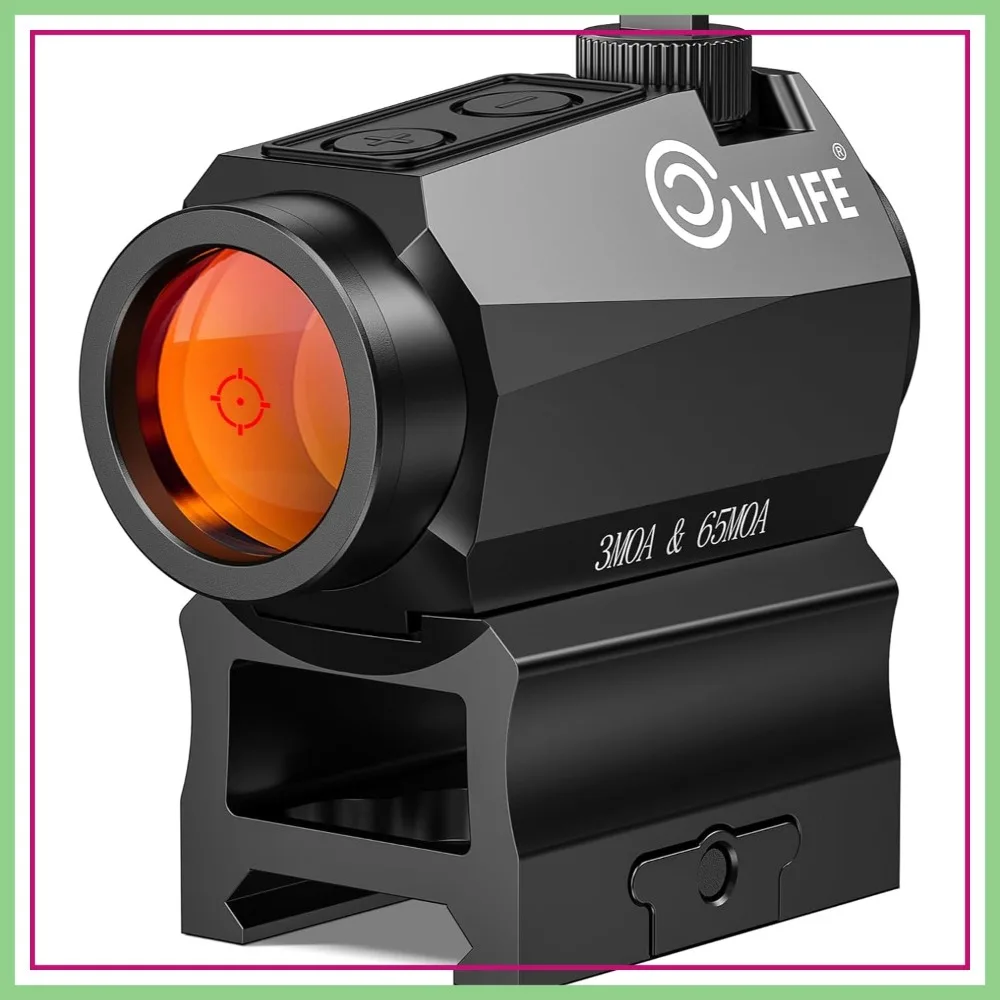 Motion Awake Red Dot Sight, 1x20mm Optics Scope with Absolute Co-Witness Riser, IPX7 Waterproof, 50,000H Runtime
Motion Awake Red Dot Sight, 1x20mm Optics Scope with Absolute Co-Witness Riser, IPX7 Waterproof, 50,000H Runtime