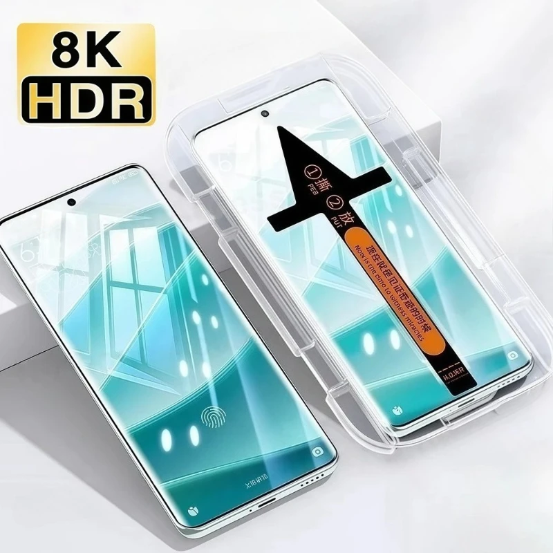 Easy Install Tempered Glass For Redmi Note 14 13 Pro Plus Note14 Pro+3D Curved Explosion-proof Screen Protector With Install Kit
Easy Install Tempered Glass For Redmi Note 14 13 Pro Plus Note14 Pro+3D Curved Explosion-proof Screen Protector With Install Kit