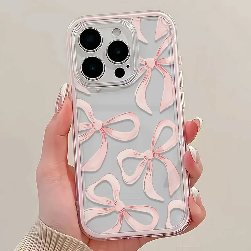 Bow colorful pattern transparent phone case suitable for iPhone 17 16 15 14 13 12 11 Pro/Max/Plus anti drop and shockproof
Bow colorful pattern transparent phone case suitable for iPhone 17 16 15 14 13 12 11 Pro/Max/Plus anti drop and shockproof