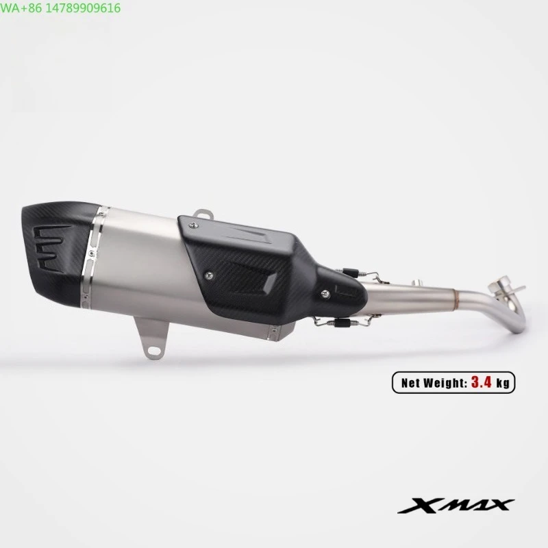 Full-Size Custom Motorcycle ExhaustRS Original Is Suitable For XMAX300 Modified Stainless Steel Low Out Full-section Exha
Full-Size Custom Motorcycle ExhaustRS Original Is Suitable For XMAX300 Modified Stainless Steel Low Out Full-section Exha