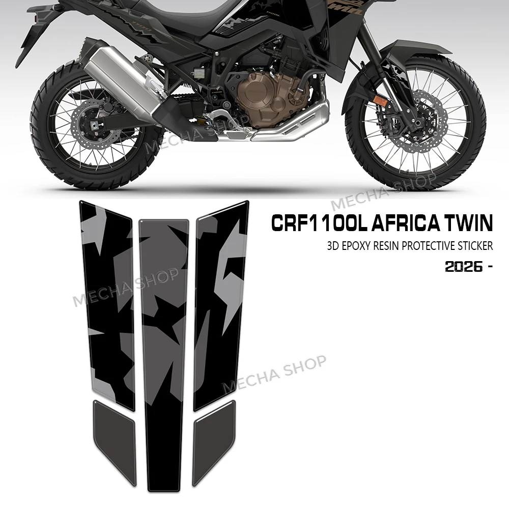 Motorcycle Accessories 3D Resin Sticker Protective Decal for Africa Twin 1100 CRF1100L 2022-2026
Motorcycle Accessories 3D Resin Sticker Protective Decal for Africa Twin 1100 CRF1100L 2022-2026