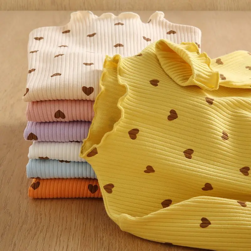 2023 Autumn and Winter Girls Half High Collar Patchwork Printing Screw Thread Slim Loose Fashion Casual Elegant Long Sleeve Tops
2023 Autumn and Winter Girls Half High Collar Patchwork Printing Screw Thread Slim Loose Fashion Casual Elegant Long Sleeve Tops