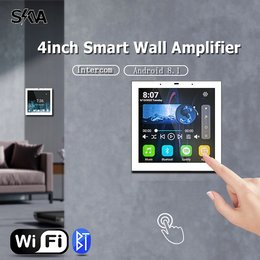 WIFI Bluetooth Sound Amplifiers Panel with Intercom Function Home Audio & Video for Theater Consumer Electronics
WIFI Bluetooth Sound Amplifiers Panel with Intercom Function Home Audio & Video for Theater Consumer Electronics
