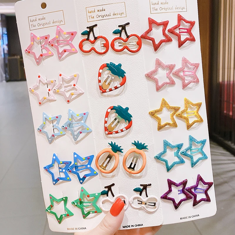 Adorable Star Hair Clips for Girls Baby Card Holder Five Pointed Star Hair Accessories Princess Hair Decorations Children's H...
Adorable Star Hair Clips for Girls Baby Card Holder Five Pointed Star Hair Accessories Princess Hair Decorations Children's H...