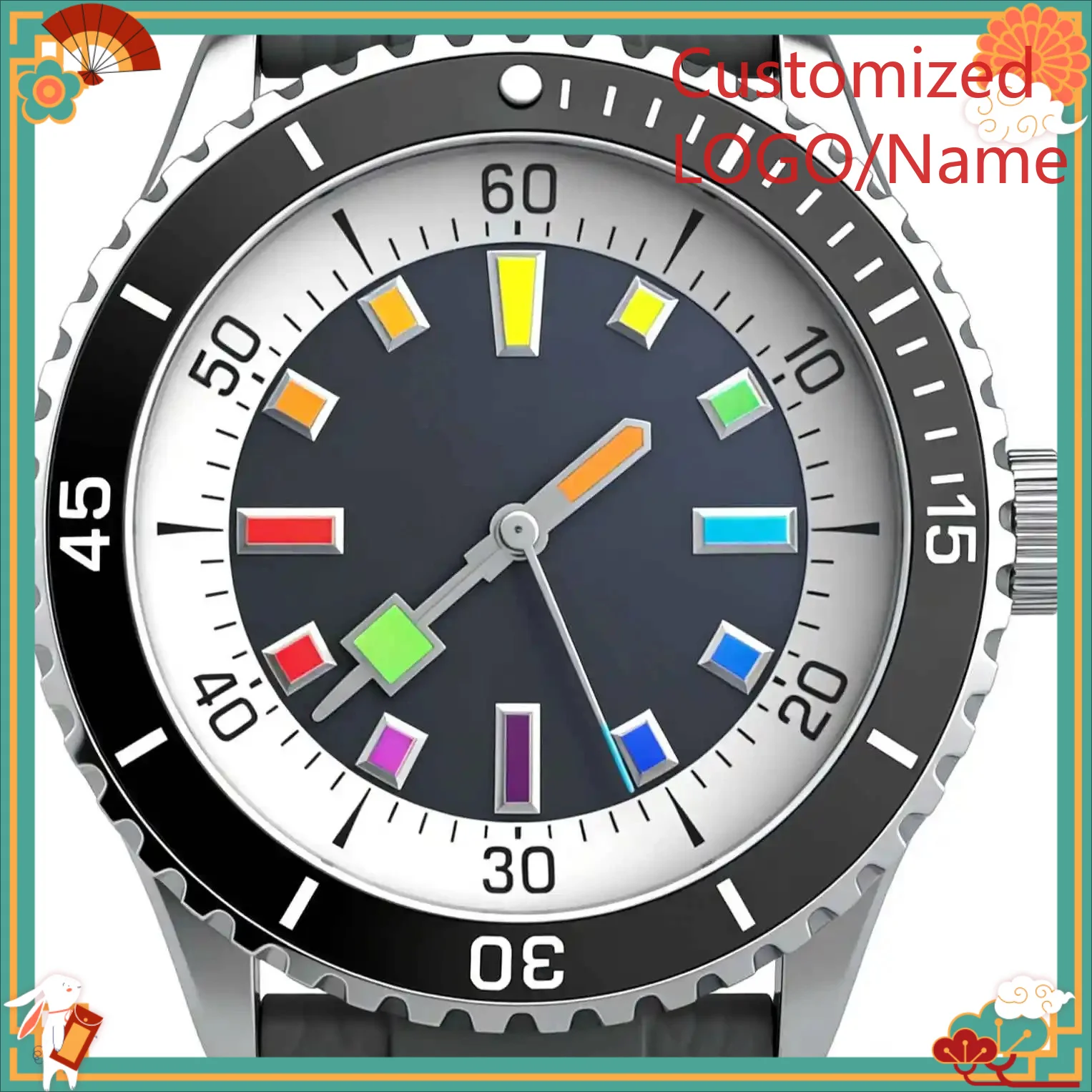 DONG Store 45mm luxury men's watch, made of 904L steel-b Customized Watch
DONG Store 45mm luxury men's watch, made of 904L steel-b Customized Watch