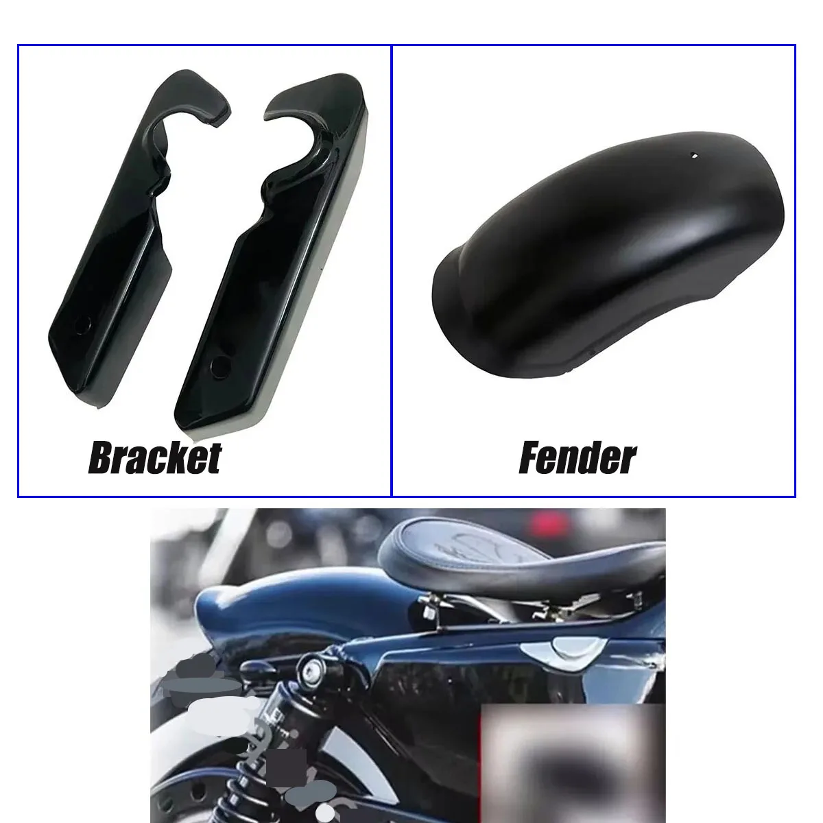 Motorcycle for Harley Breakout XL883 XL1200 XL48 Rear Fender Short Mudguard Fit
Motorcycle for Harley Breakout XL883 XL1200 XL48 Rear Fender Short Mudguard Fit