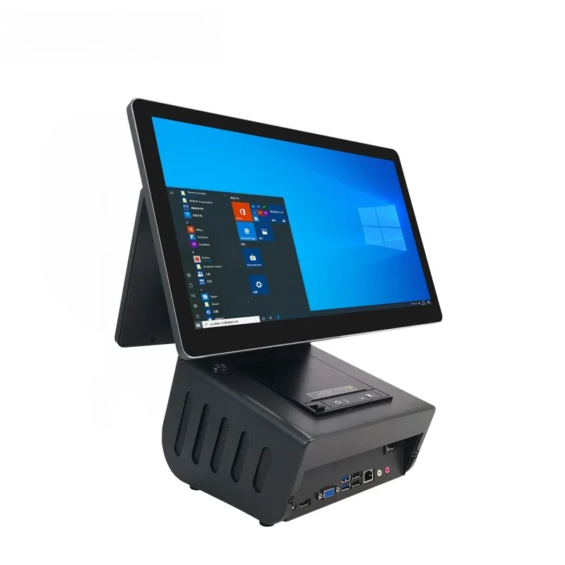 15.6 inch touch screen all-in-one POS system intelligent window restaurant cash register end point restaurant retail pos machine
15.6 inch touch screen all-in-one POS system intelligent window restaurant cash register end point restaurant retail pos machine