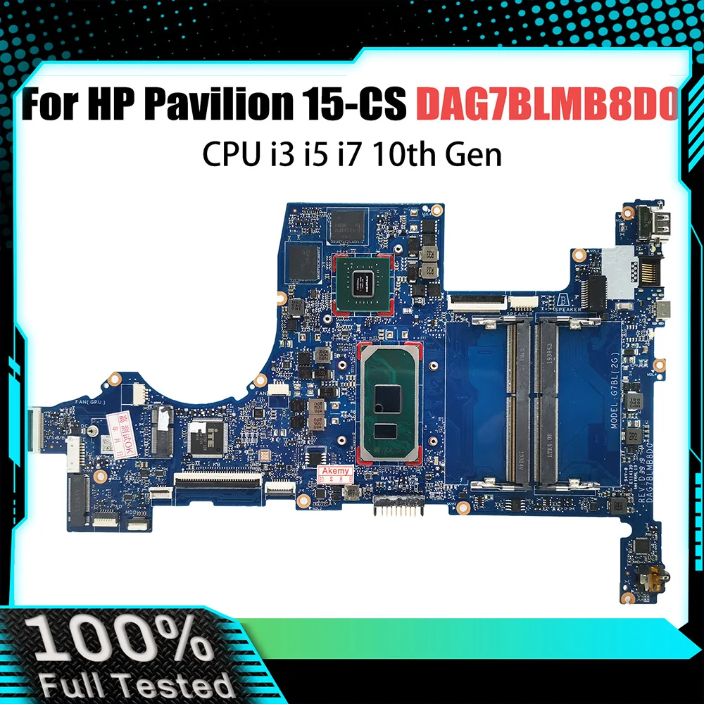 Материнская плата для ноутбука HP 15T-CS 15-CS i5 i7 10-го поколения MX250 2G DAG7BLMB8D0 L76585-601 L67284-601 L67283-601 Материнская плата Pavilion
Материнская плата для ноутбука HP 15T-CS 15-CS i5 i7 10-го поколения MX250 2G DAG7BLMB8D0 L76585-601 L67284-601 L67283-601 Материнская плата Pavilion