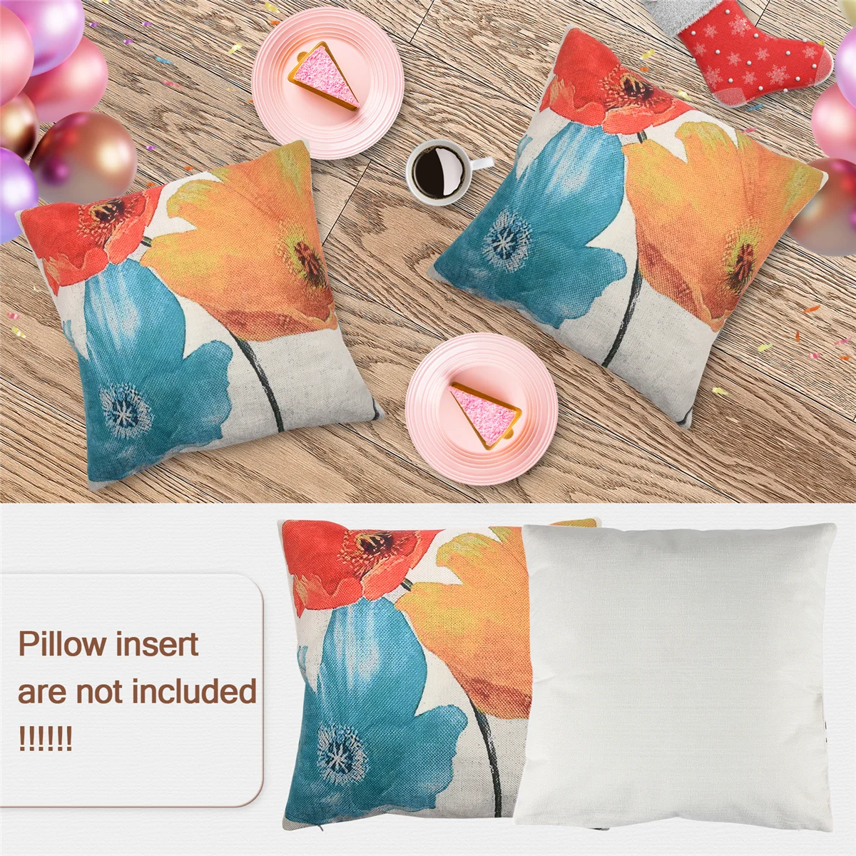 Льняная наволочка, льняная квадратная декоративная наволочка, чехол для подушки, очаровательный красивый трехцветный красный, желтый, синий цветы Gi
Льняная наволочка, льняная квадратная декоративная наволочка, чехол для подушки, очаровательный красивый трехцветный красный, желтый, синий цветы Gi