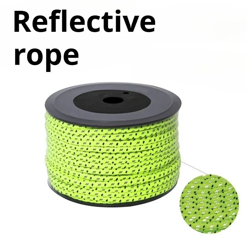 Portable Tent Guyline Cord Multifunctional Survival Nylon Paracord Rope Windproof Hiking Outdoor Safety Camping Supplies
Portable Tent Guyline Cord Multifunctional Survival Nylon Paracord Rope Windproof Hiking Outdoor Safety Camping Supplies