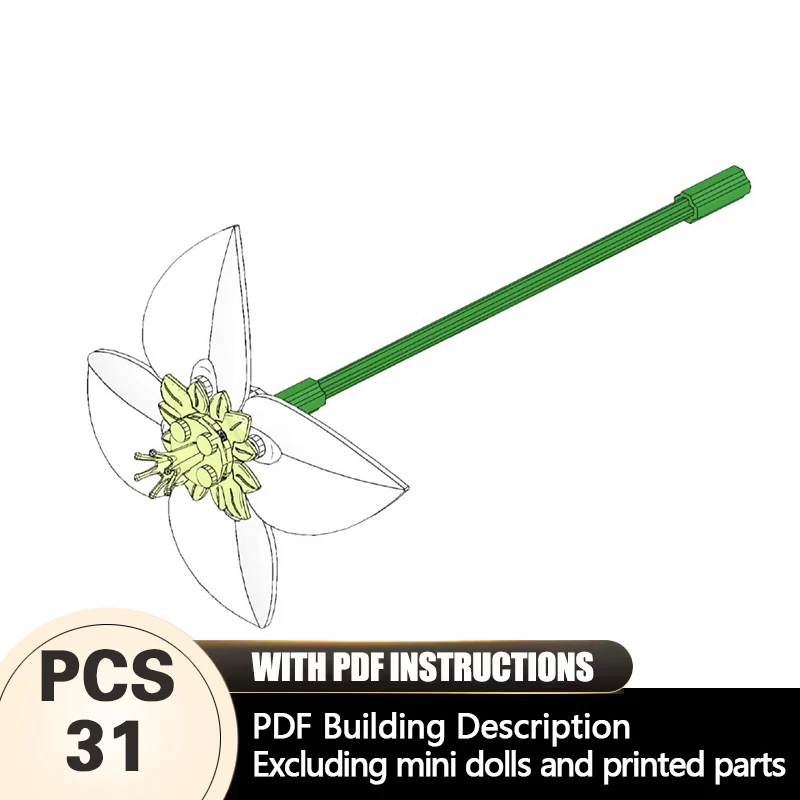 Creators Plant Series Model MOC Building Bricks White Flowers Modular Technology Gifts Holiday Assemble Children Toys Suit
Creators Plant Series Model MOC Building Bricks White Flowers Modular Technology Gifts Holiday Assemble Children Toys Suit