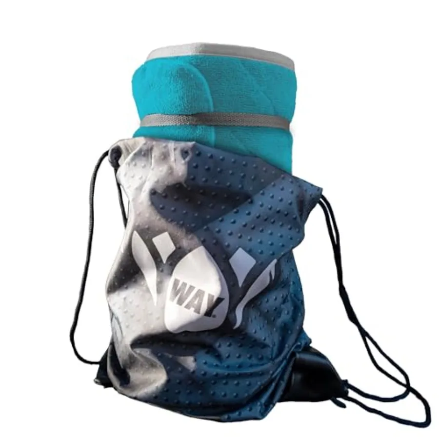 Extra Grip Yoga Mat + Towel Combo in Ocean Waves for Enhanced Stability and Sweat Absorption
Extra Grip Yoga Mat + Towel Combo in Ocean Waves for Enhanced Stability and Sweat Absorption