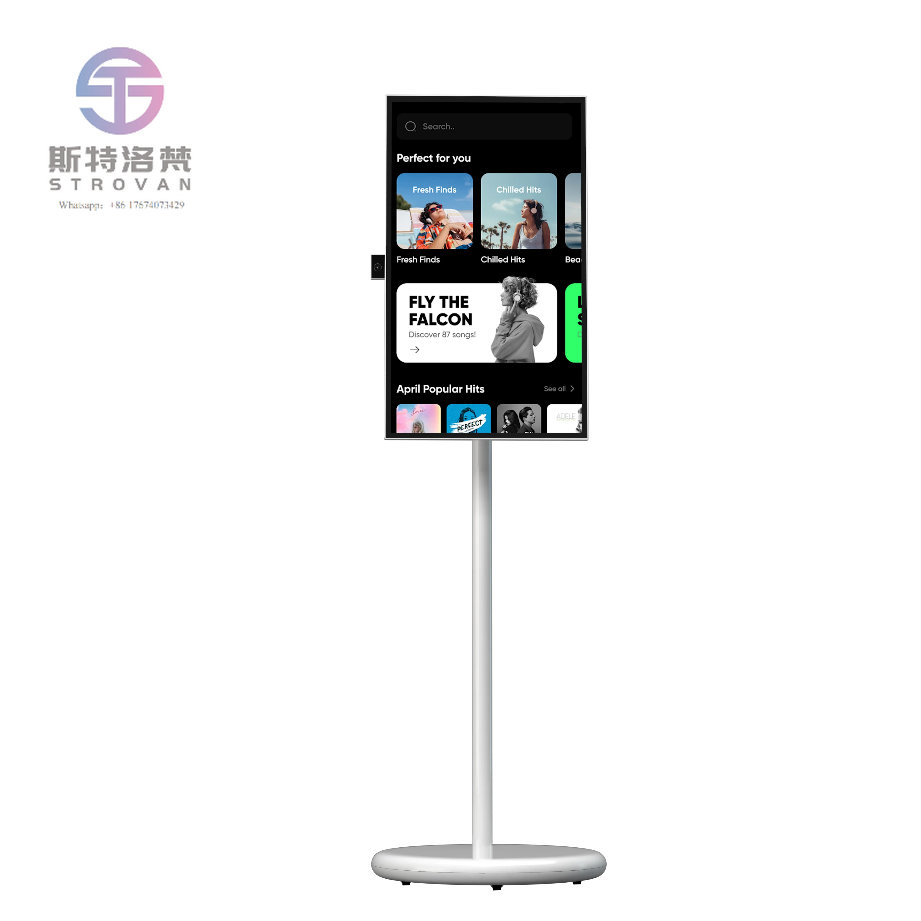 21.5-Inch Durable White Smart TV Adjustable in Height 1080*1920 IPS 10-Point Touch Android 13 System 6+128G Storage
21.5-Inch Durable White Smart TV Adjustable in Height 1080*1920 IPS 10-Point Touch Android 13 System 6+128G Storage