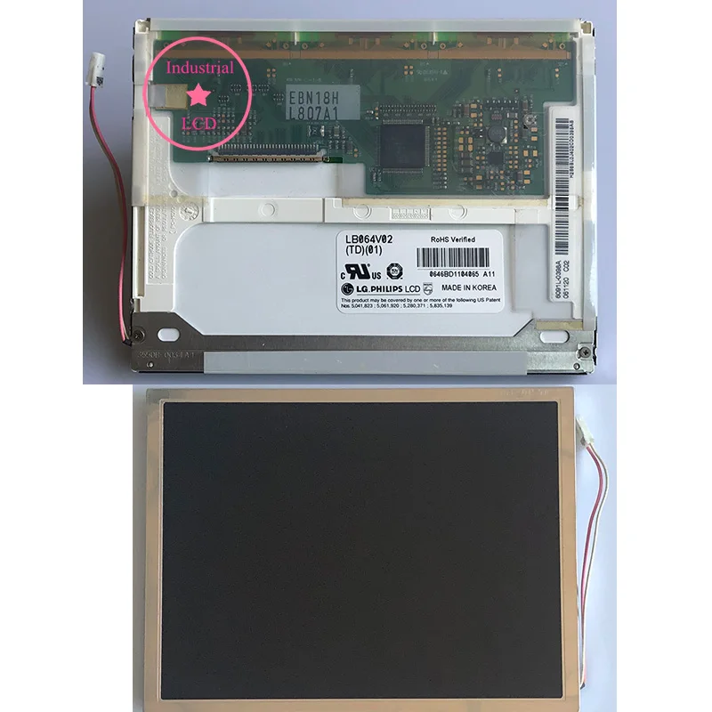 LCD LB064V02-TD01 LB064V02(TD)(01) LB064V02(A1) LB064V02-A1 640×480 Original 6.4 Inch LCD Panel Display Modules
LCD LB064V02-TD01 LB064V02(TD)(01) LB064V02(A1) LB064V02-A1 640×480 Original 6.4 Inch LCD Panel Display Modules