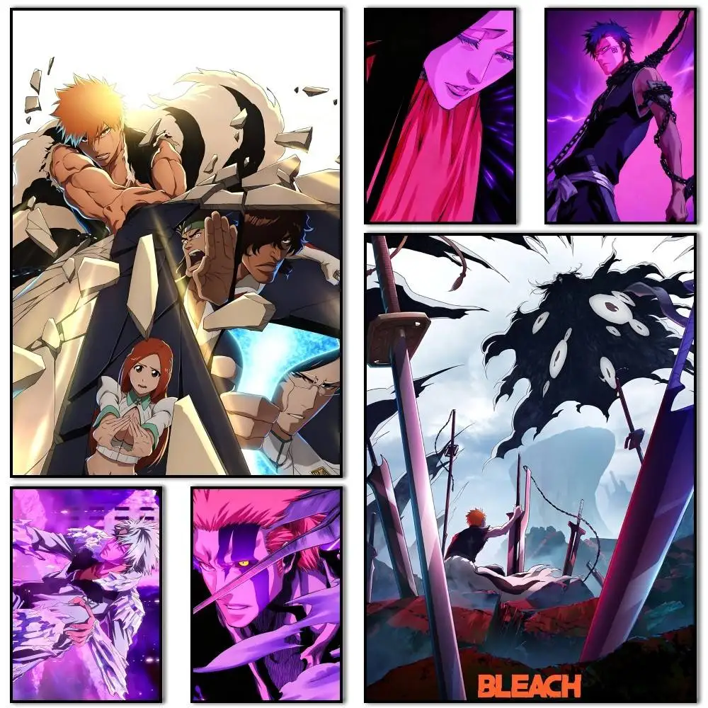 Thousand-Year Blood War BLEACH Poster Self-adhesive Art Waterproof Paper Sticker Coffee House Bar Room Wall Decor
Thousand-Year Blood War BLEACH Poster Self-adhesive Art Waterproof Paper Sticker Coffee House Bar Room Wall Decor