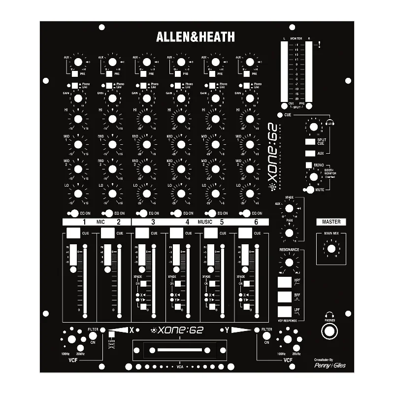 Микшер Allen & Heath Xone 62, защитная пленка для панели, Allen Hirsay XONE 62, не железная панель
Микшер Allen & Heath Xone 62, защитная пленка для панели, Allen Hirsay XONE 62, не железная панель