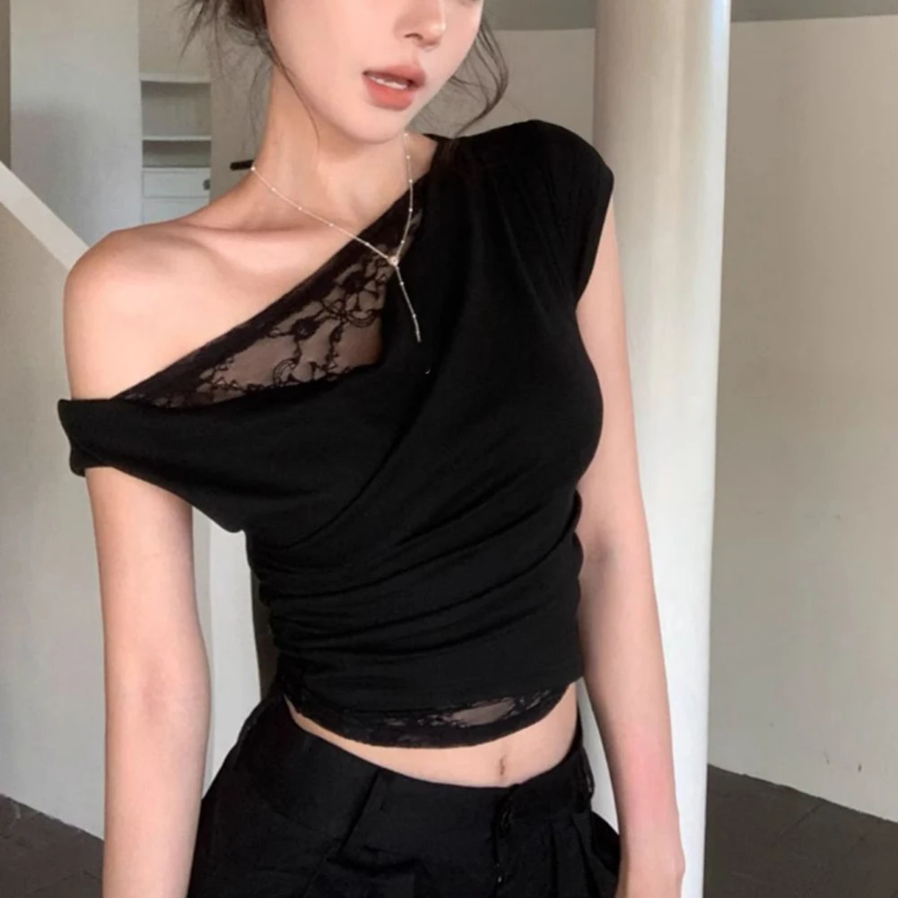 Ретро-жилет с кружевными вставками и вырезами для женщин - топ с открытыми плечами и короткими рукавами, модная универсальная повседневная одежда, белый, черный, размеры S-XL
Ретро-жилет с кружевными вставками и вырезами для женщин - топ с открытыми плечами и короткими рукавами, модная универсальная повседневная одежда, белый, черный, размеры S-XL