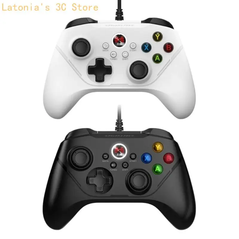 X3UB Hall Triggers Corded Game Controller Intelligent Start Gamepad for PC steam
X3UB Hall Triggers Corded Game Controller Intelligent Start Gamepad for PC steam
