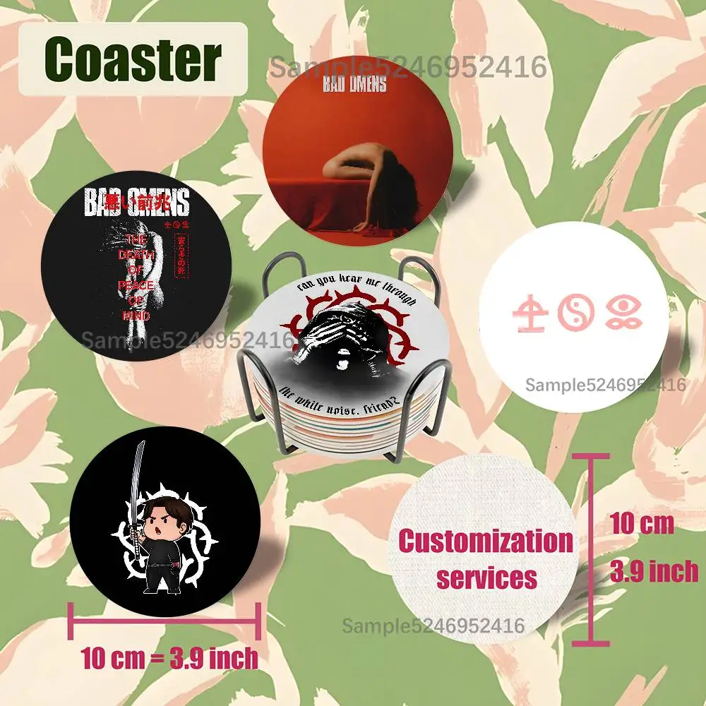 B-Bad O-Omens THE DEATH OF 2D Wooden Coasters Furniture Decoration Gift Party Decoration Desktop Protection
B-Bad O-Omens THE DEATH OF 2D Wooden Coasters Furniture Decoration Gift Party Decoration Desktop Protection