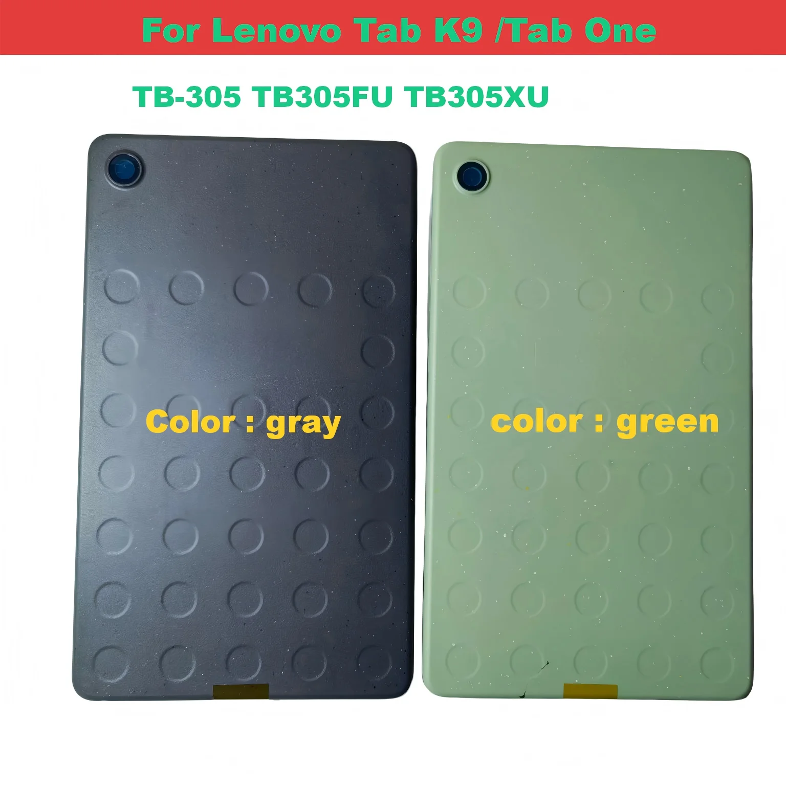 shell back For Lenovo Tab K9 /Tab One TB-305 TB305FU TB305XU Battery Cover Back Case Accessory Replacement
shell back For Lenovo Tab K9 /Tab One TB-305 TB305FU TB305XU Battery Cover Back Case Accessory Replacement