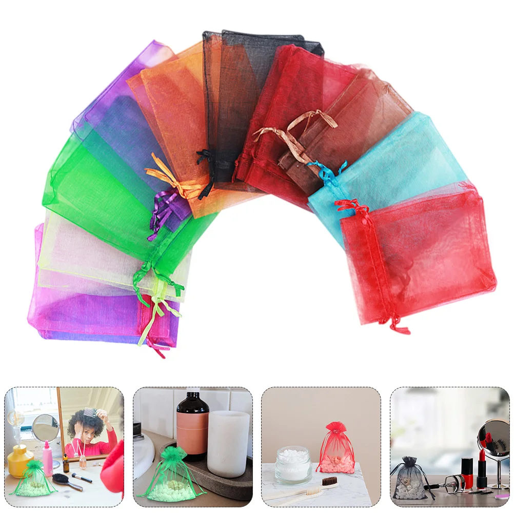 25 Pcs Cosmetics Trial Bags Mesh Drawstring Pouches Gift Candy Storage Jewelry Holding Washable Makeup Sachets
25 Pcs Cosmetics Trial Bags Mesh Drawstring Pouches Gift Candy Storage Jewelry Holding Washable Makeup Sachets