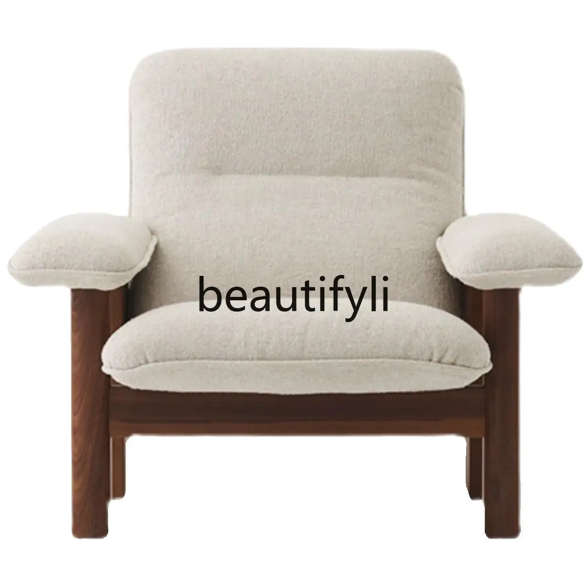 Nordic simple solid wood single sofa leisure chair medieval fabric negotiation chair
Nordic simple solid wood single sofa leisure chair medieval fabric negotiation chair