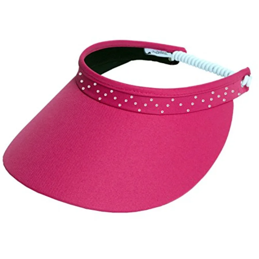 Glove It Bling Visor, Ladies Visor Hat, Sun Visor for Women, Golf Visor, Visor for Running, Tennis, Beach, Pink Bling Coil Viso
Glove It Bling Visor, Ladies Visor Hat, Sun Visor for Women, Golf Visor, Visor for Running, Tennis, Beach, Pink Bling Coil Viso