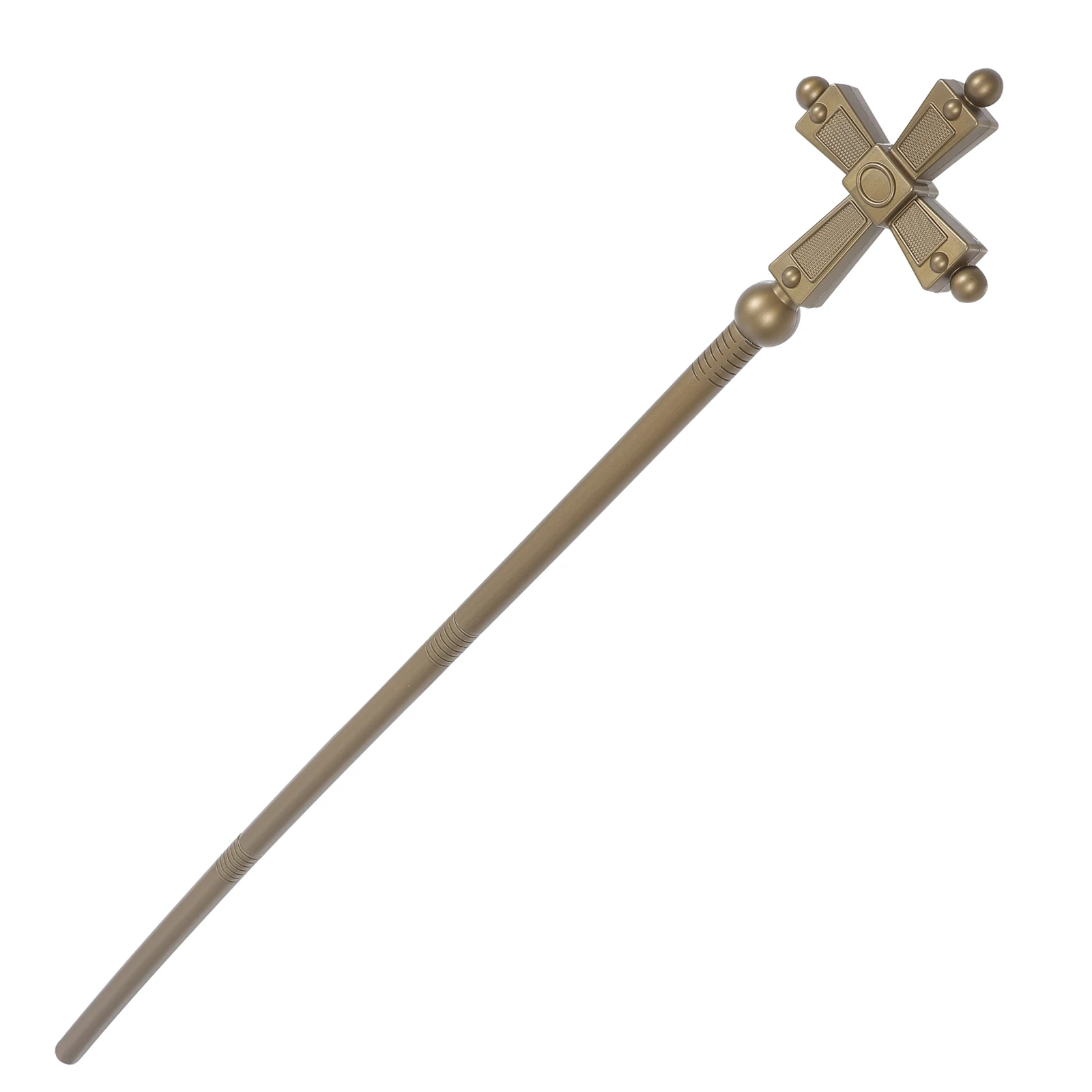 Gold Halloween Scepter Stick Costume Walking Cane Prop for Cosplay Dress Up nament Festive Plastic
Gold Halloween Scepter Stick Costume Walking Cane Prop for Cosplay Dress Up nament Festive Plastic