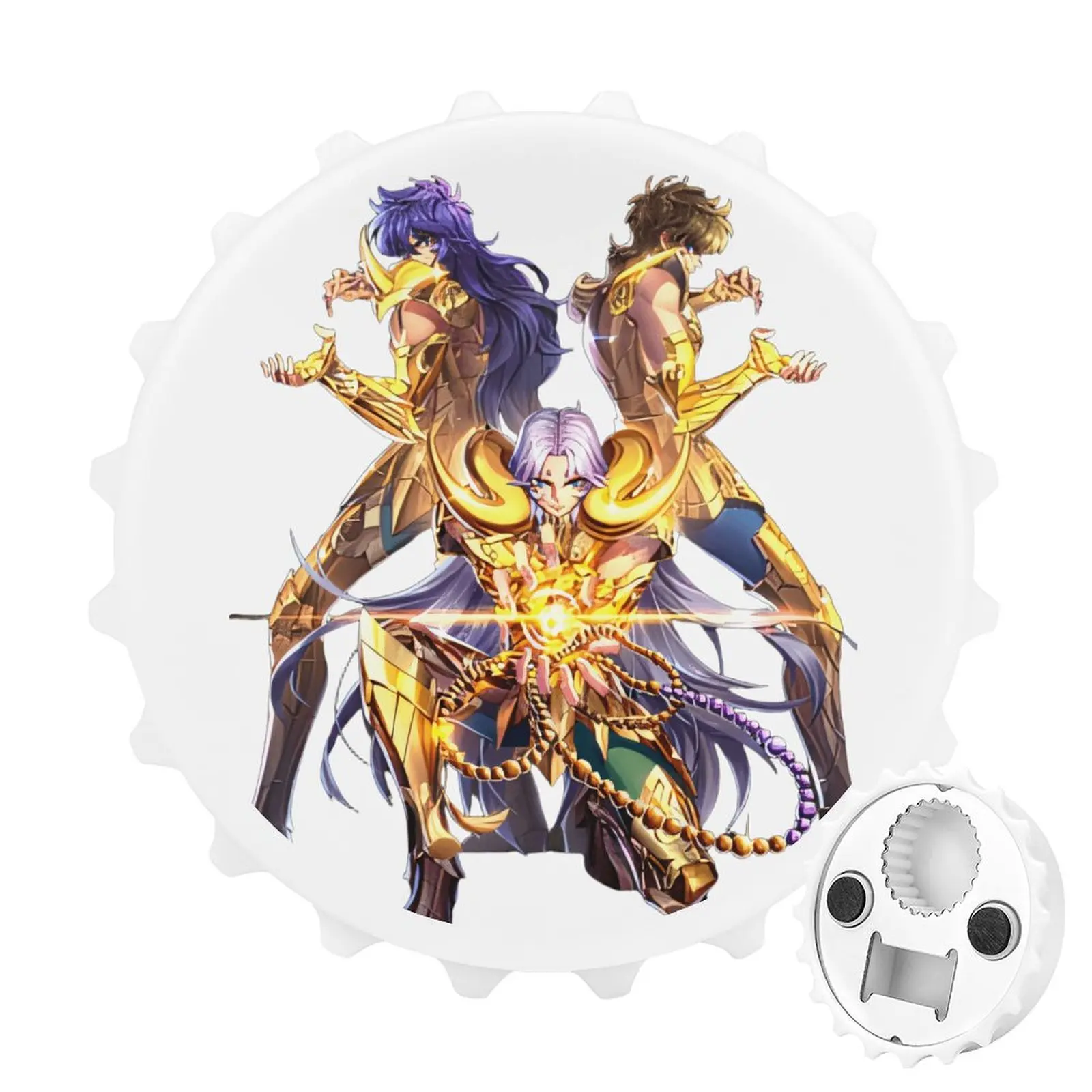 Refrigerator Magnet Bottle Opener Magnetic Attraction Saint Seiya Knights of The Zodiac Aries Mu Leo Aiolia Scorpio Milo Goods
Refrigerator Magnet Bottle Opener Magnetic Attraction Saint Seiya Knights of The Zodiac Aries Mu Leo Aiolia Scorpio Milo Goods
