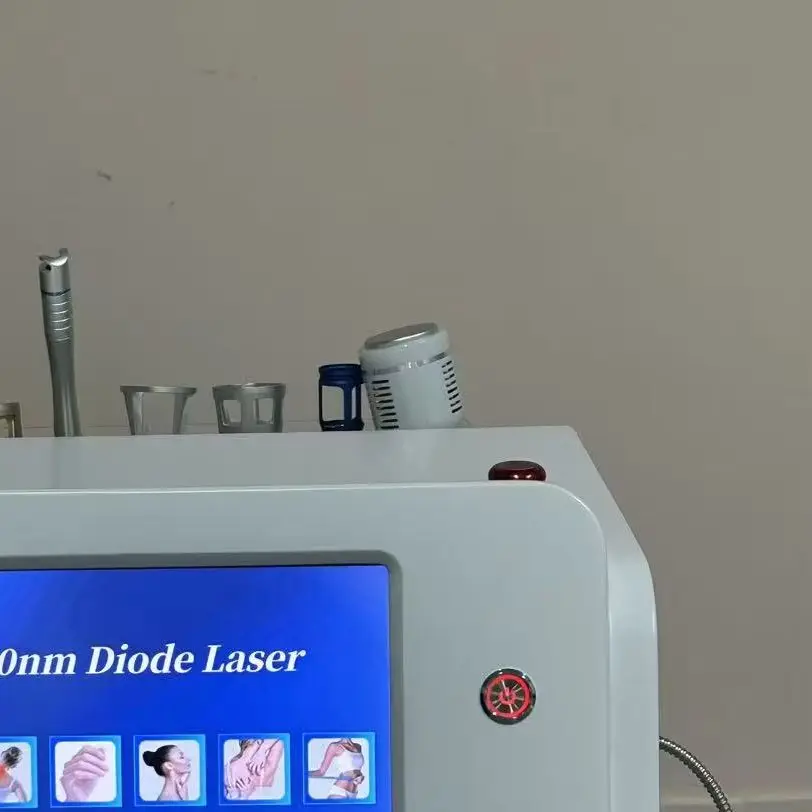 Popular 60W 6 in 1 980nm Diode Laser Vascular Removal Blood Vessels Removal Nail Fungus Machine Eczema Fat Dissolution
Popular 60W 6 in 1 980nm Diode Laser Vascular Removal Blood Vessels Removal Nail Fungus Machine Eczema Fat Dissolution