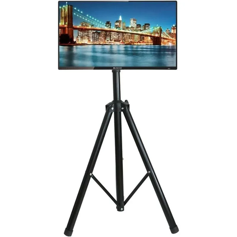 Black Tripod TV Display Portable Floor Stand Height Adjustable Mount for 32" to 55" Flat Screens
Black Tripod TV Display Portable Floor Stand Height Adjustable Mount for 32" to 55" Flat Screens
