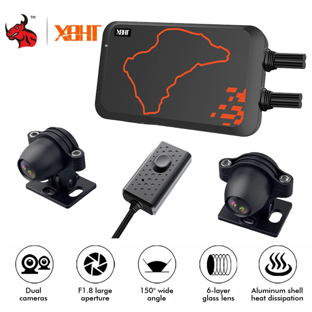 Motorcycle Video Recorder Waterproof Motorcycle Driving GPS Recorder Rear View Driving Monitoring WiFi Night Vision Dual 1080P
Motorcycle Video Recorder Waterproof Motorcycle Driving GPS Recorder Rear View Driving Monitoring WiFi Night Vision Dual 1080P