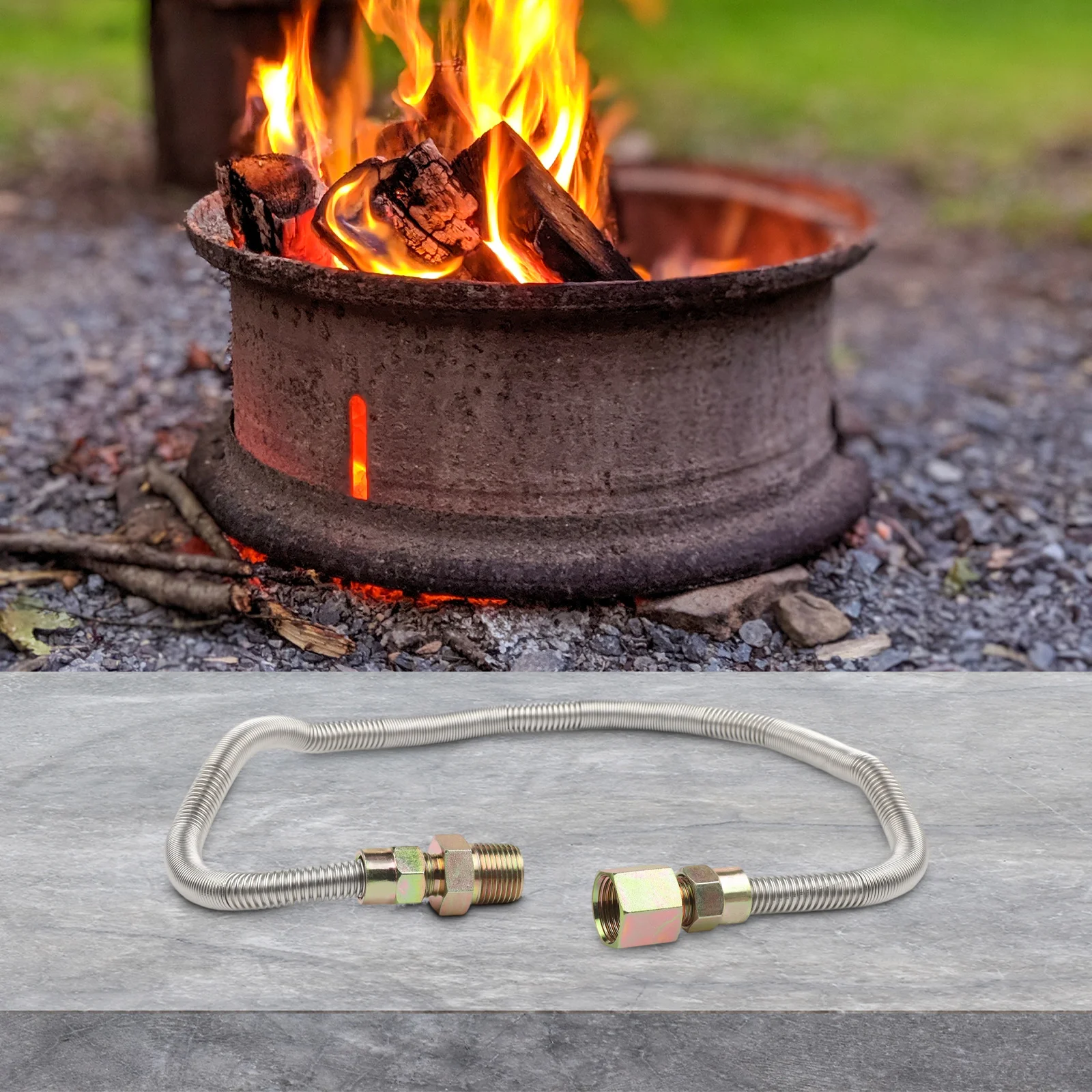 Flexible Gas Hose Corrugated Hose Outdoor Heating Versatile Applicability Bellows Design Easy Installation Heat Resistance
Flexible Gas Hose Corrugated Hose Outdoor Heating Versatile Applicability Bellows Design Easy Installation Heat Resistance