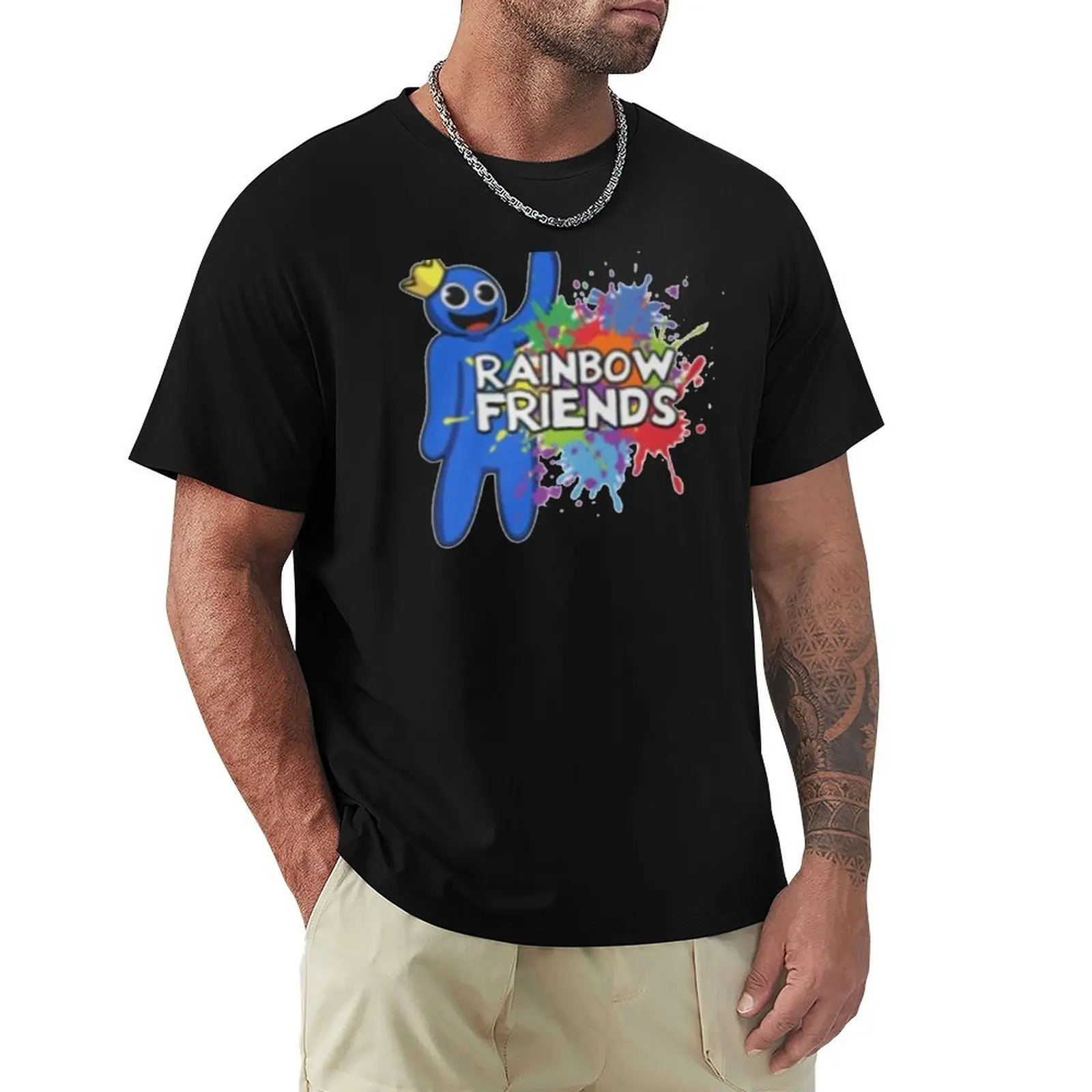 Футболка Rainbow Friends, летняя рубашка, забавные футболки, мужские футболки с рисунком в стиле хип-хоп
Футболка Rainbow Friends, летняя рубашка, забавные футболки, мужские футболки с рисунком в стиле хип-хоп