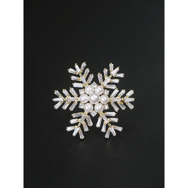 High-end Crystal Ice Flower Brooch, High-end Female Versatile Pearl Brooch, Korean Simple Temperament, Large Pin with Jewelry
High-end Crystal Ice Flower Brooch, High-end Female Versatile Pearl Brooch, Korean Simple Temperament, Large Pin with Jewelry