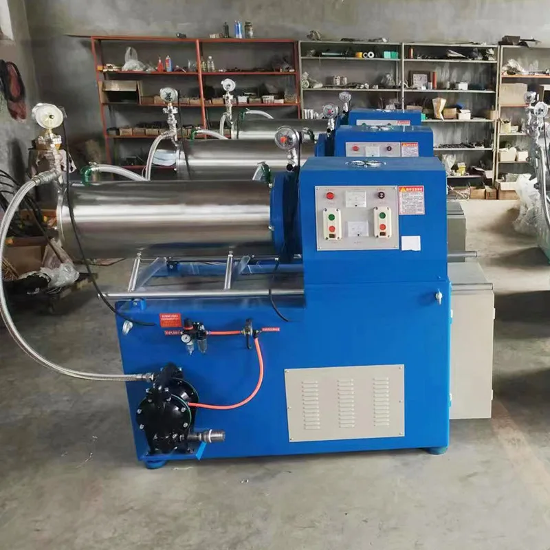 Horizontal sand mill, ink and paint pigment grinder, stainless steel horizontal laboratory sand mill
Horizontal sand mill, ink and paint pigment grinder, stainless steel horizontal laboratory sand mill