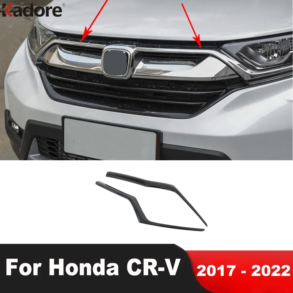 Для Honda CRV CR-V 2017-2019 2020 2021 2022 Передняя решетка из углеродного волокна, крышка, накладка на голову автомобиля, гоночная решетка, полоса, аксессуары 
Для Honda CRV CR-V 2017-2019 2020 2021 2022 Передняя решетка из углеродного волокна, крышка, накладка на голову автомобиля, гоночная решетка, полоса, аксессуары