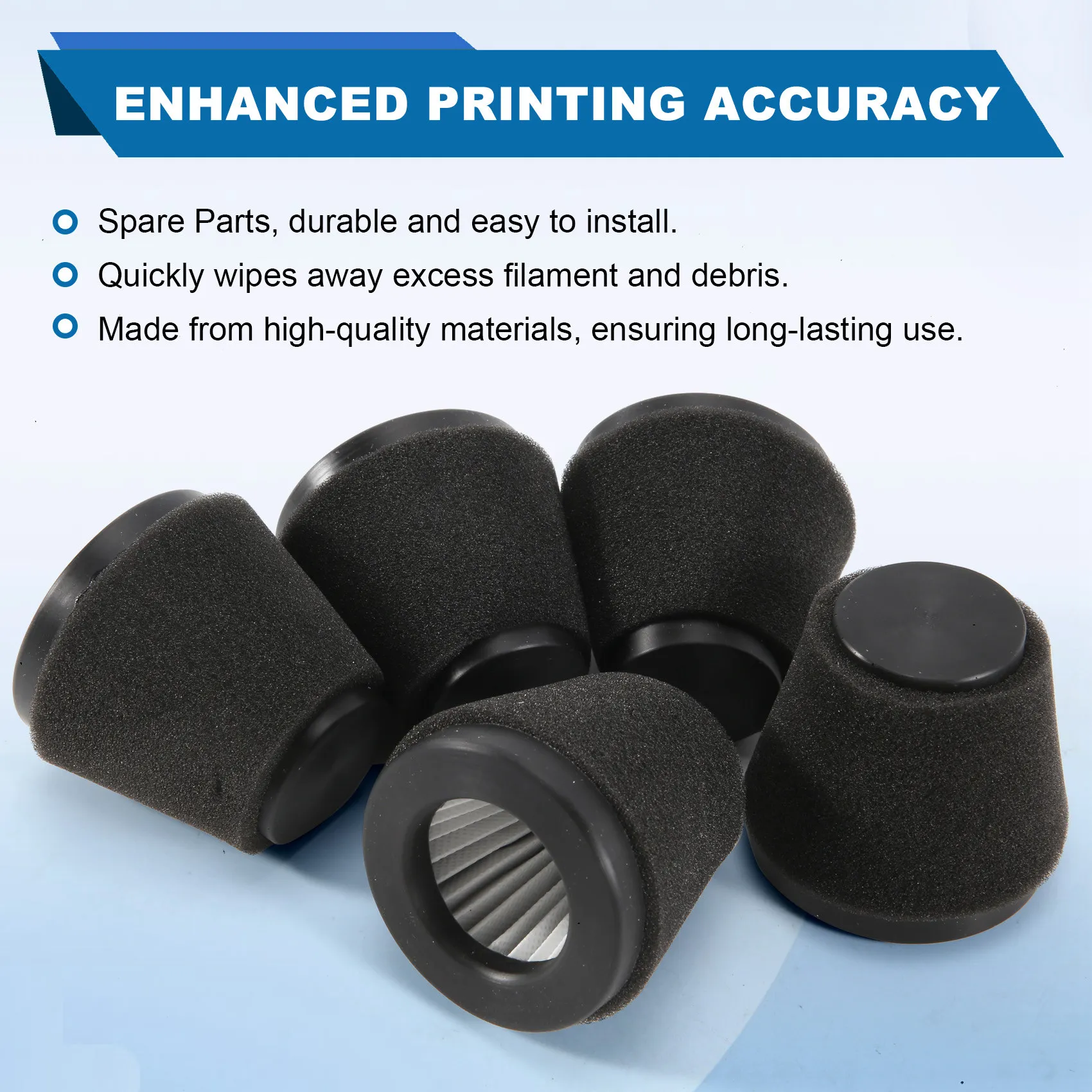 ABRW-5 Pack Replacement Filter Compatible For Dirt Devil Scorpion Handheld Vacuum Cleaner Style F117,Compare To Parts AD40117
ABRW-5 Pack Replacement Filter Compatible For Dirt Devil Scorpion Handheld Vacuum Cleaner Style F117,Compare To Parts AD40117