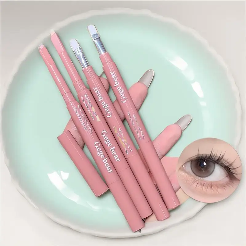 Gege bear 2 In 1 Bicolor Lying Pencil Triangle Head Highlighter Under Eye Pencil Eyeshadow Brightening Waterproof Makeup Tool
Gege bear 2 In 1 Bicolor Lying Pencil Triangle Head Highlighter Under Eye Pencil Eyeshadow Brightening Waterproof Makeup Tool