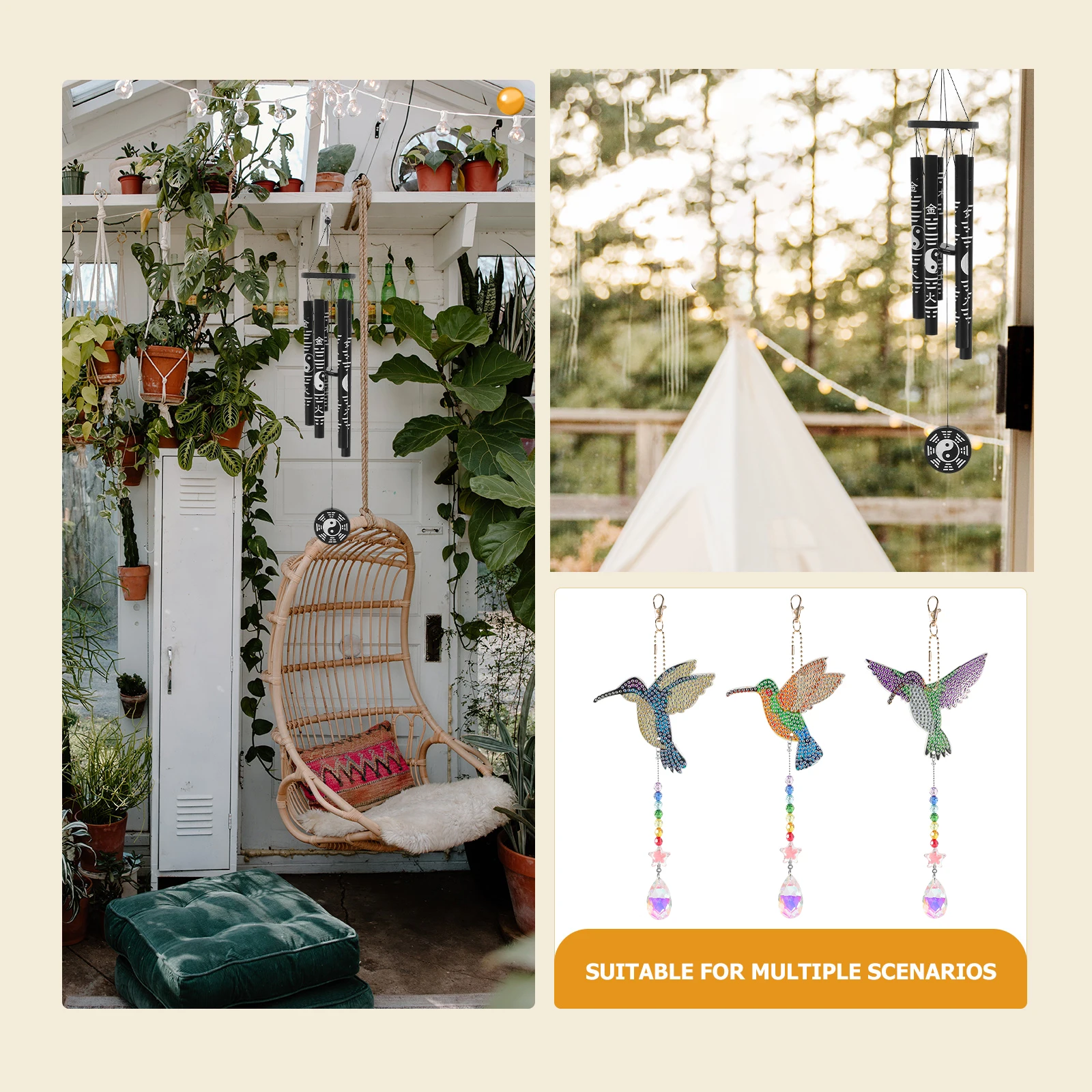 3 Pcs Style Chime Pendant Window Decoration Rhinestones Hanging Decorations Sun Catcher Home Ornament
3 Pcs Style Chime Pendant Window Decoration Rhinestones Hanging Decorations Sun Catcher Home Ornament
