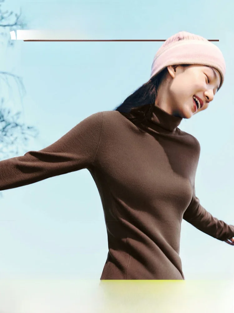 Женская термофутболка Banana Le с высоким воротом, на флисовой подкладке, приятная к телу, с длинным рукавом, утолщенная, осенняя, новая модель, повседневная.
Женская термофутболка Banana Le с высоким воротом, на флисовой подкладке, приятная к телу, с длинным рукавом, утолщенная, осенняя, новая модель, повседневная.