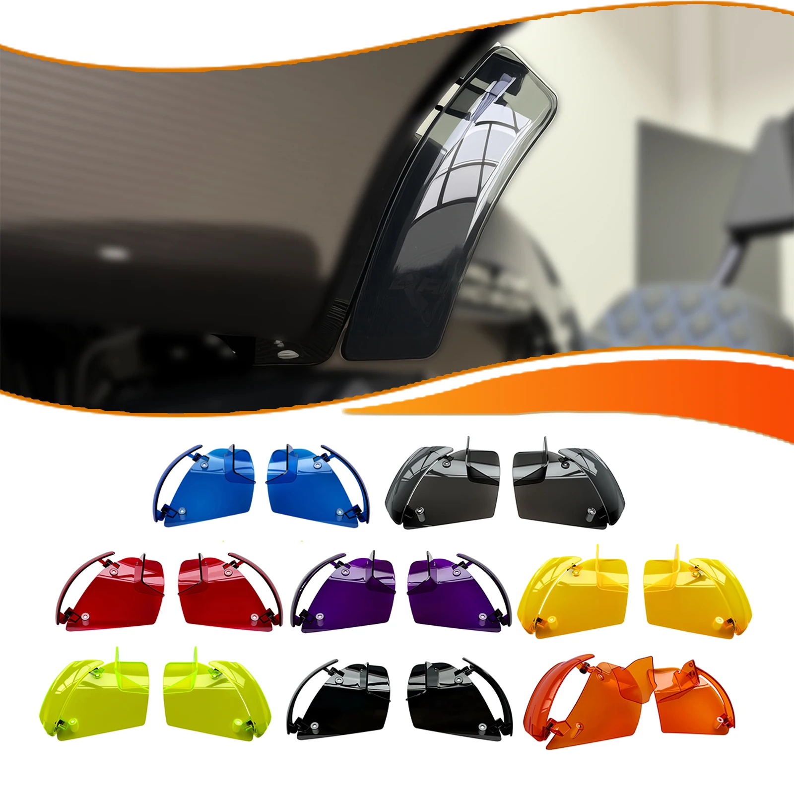 Motorcycle Front Side Fairing Wave Deflector Windscreen Windshield Protector Cover For Harley Davidson Road Glide 2023-2026
Motorcycle Front Side Fairing Wave Deflector Windscreen Windshield Protector Cover For Harley Davidson Road Glide 2023-2026