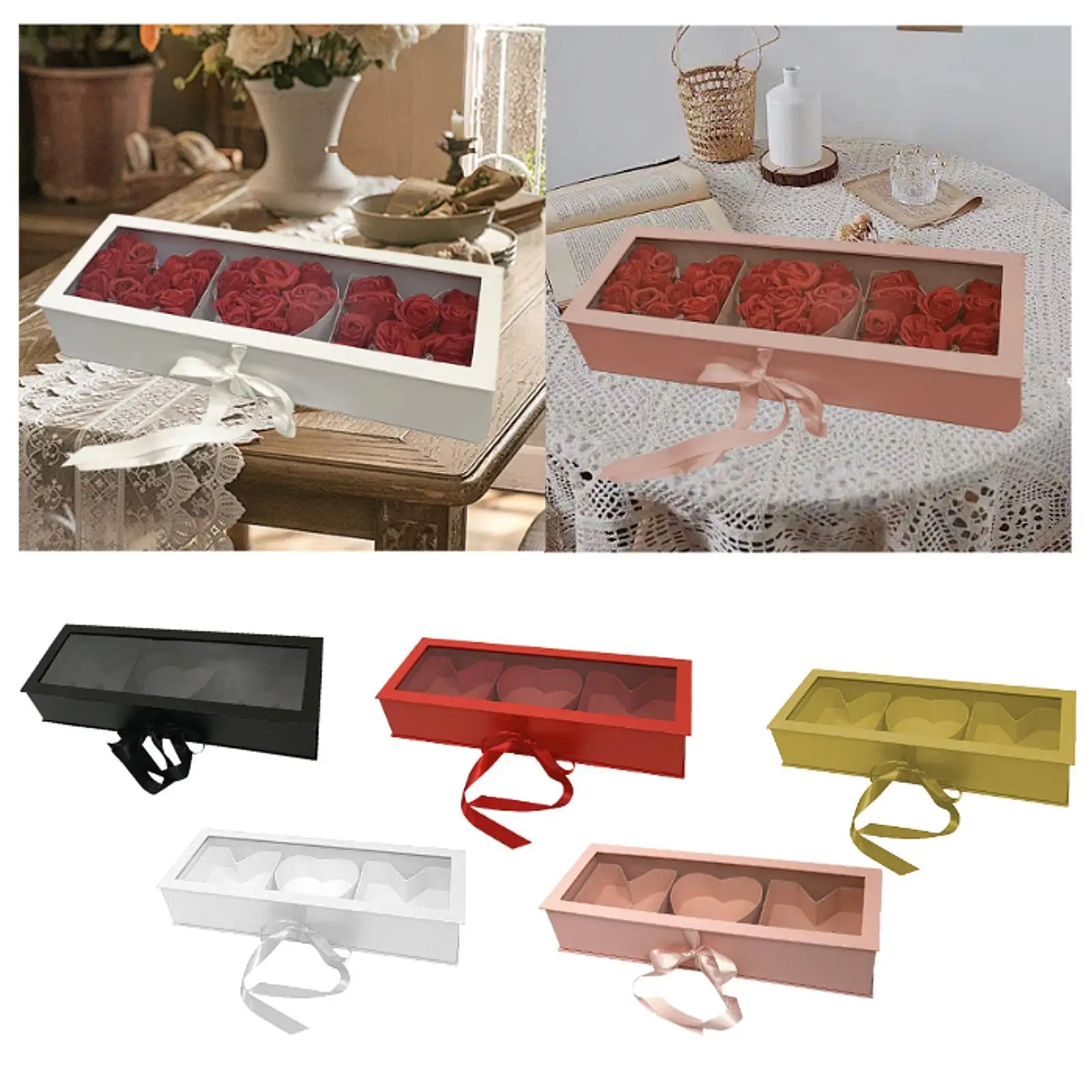 Mom Gift Flower Fillable Box Cardboard Material Accessory Empty for Floral Arrangement Lightweight Multifunctional 22x7.8x4inch
Mom Gift Flower Fillable Box Cardboard Material Accessory Empty for Floral Arrangement Lightweight Multifunctional 22x7.8x4inch