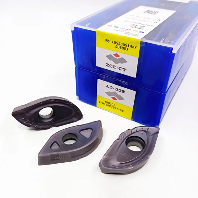 ZCC CT Original XPHT20R10T3-GM YBG302 Milling Inserts XPHT 20R10T3 GM YBG302 Lathe Tool Carbide Milling Turning Tools
ZCC CT Original XPHT20R10T3-GM YBG302 Milling Inserts XPHT 20R10T3 GM YBG302 Lathe Tool Carbide Milling Turning Tools