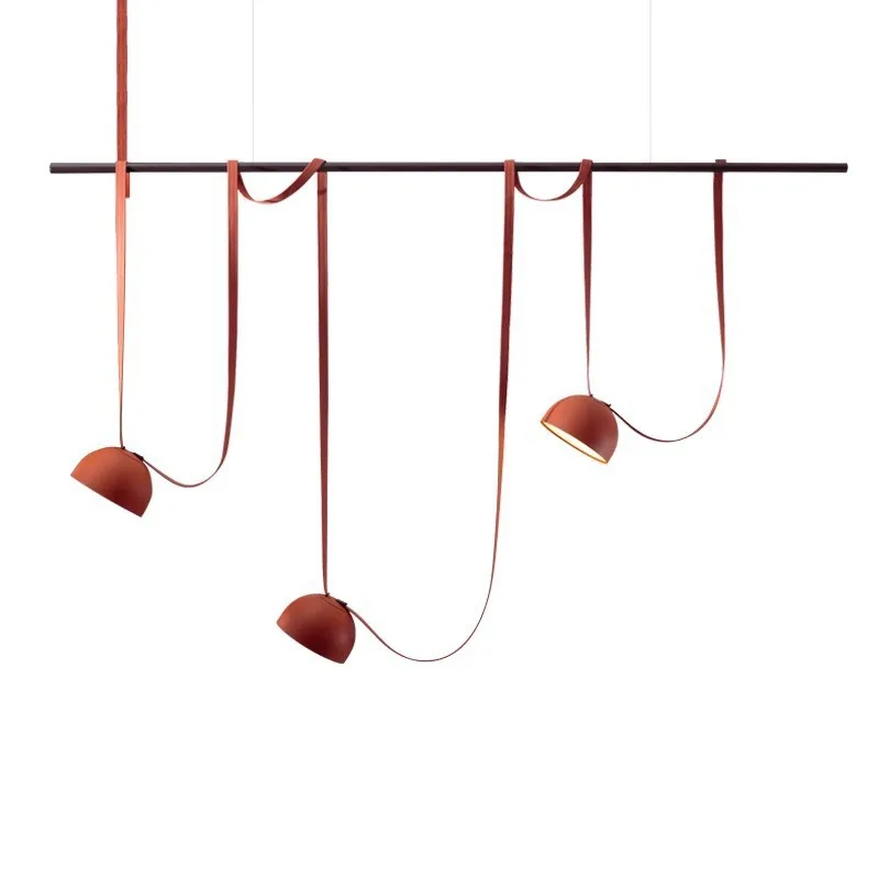 Restaurant Bar Creative Personality Orange Three-headed Minimalist Nordic Art Front Desk Belt Chandelier
Restaurant Bar Creative Personality Orange Three-headed Minimalist Nordic Art Front Desk Belt Chandelier