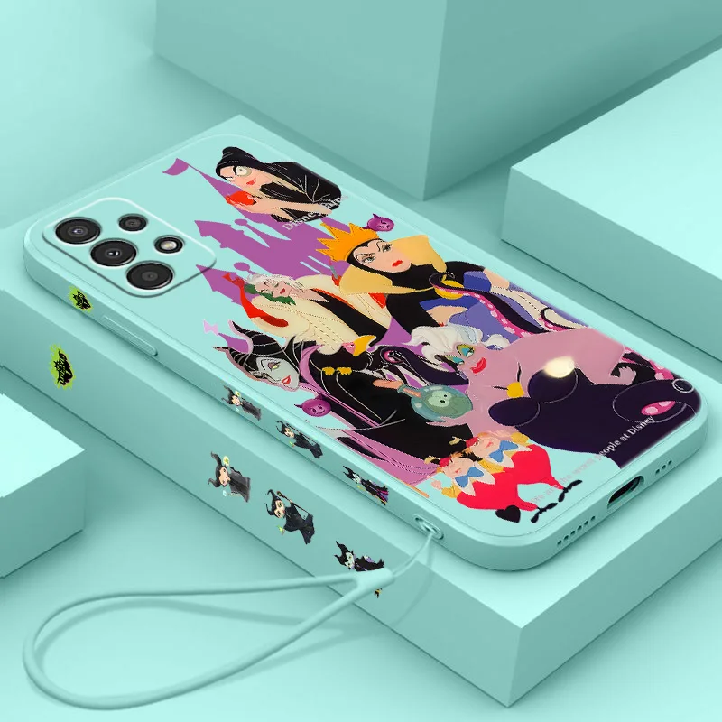 Disney Villains Anime Phone Case For Samsung A 02 03 13 14 22 23 24 32 33 34 52 53 54 72 73 Lite Liquid Left Rope Soft Funda
Disney Villains Anime Phone Case For Samsung A 02 03 13 14 22 23 24 32 33 34 52 53 54 72 73 Lite Liquid Left Rope Soft Funda