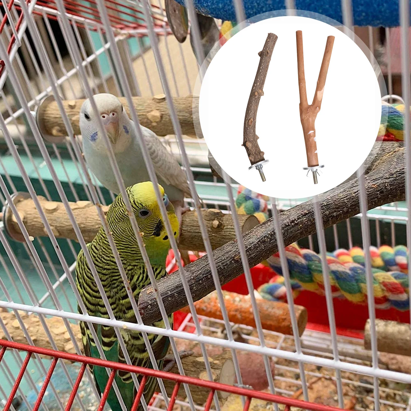 2 Pcs Pepper Wood Perch 20cm Natural Wood Bird Cage Accessories Durable Safe Parrot Toys Chew Challenge Feet Exercise
2 Pcs Pepper Wood Perch 20cm Natural Wood Bird Cage Accessories Durable Safe Parrot Toys Chew Challenge Feet Exercise