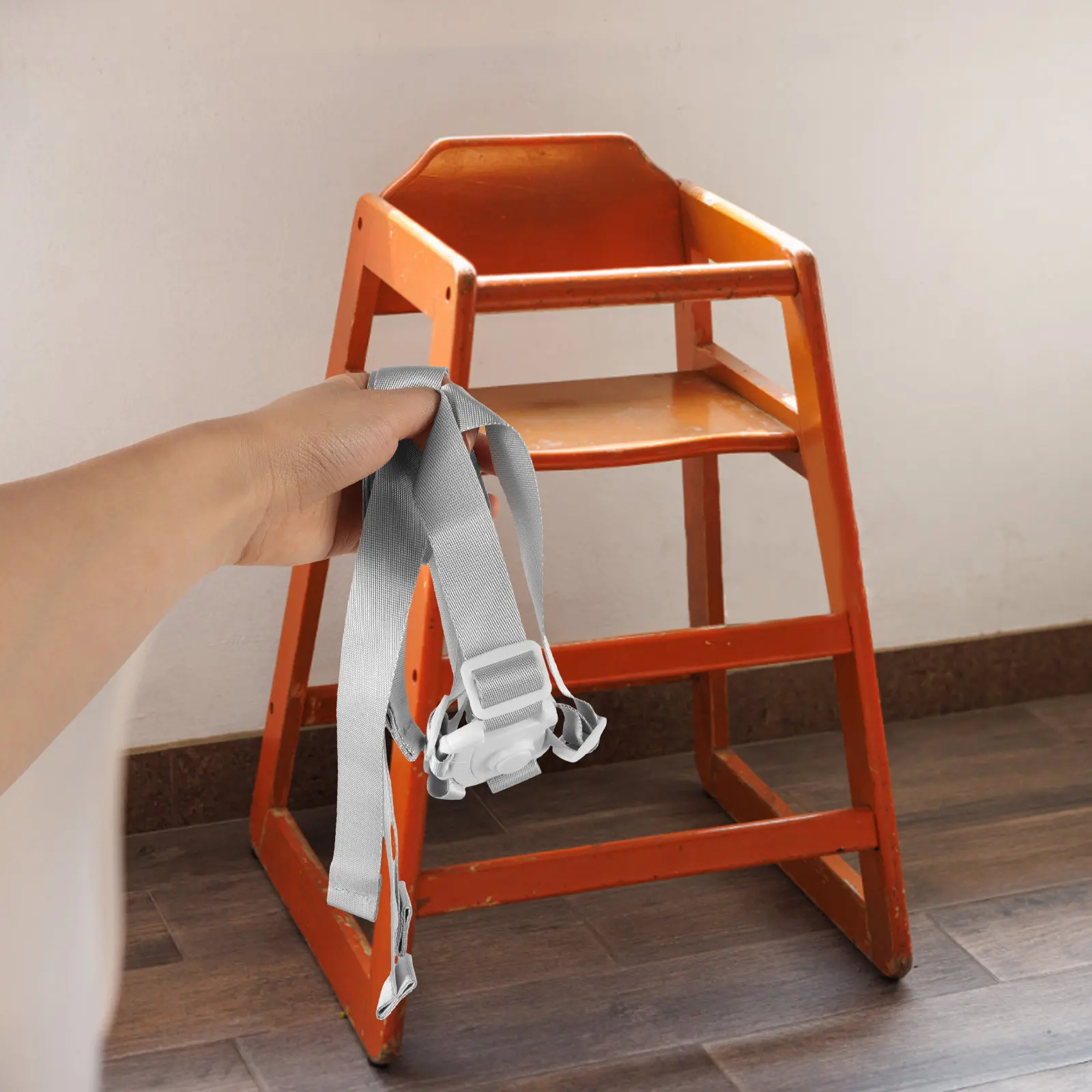 5-Point Harness Adjustable High Chair Stroller Pram Strap for Infants Toddlers Universal Fit White
5-Point Harness Adjustable High Chair Stroller Pram Strap for Infants Toddlers Universal Fit White